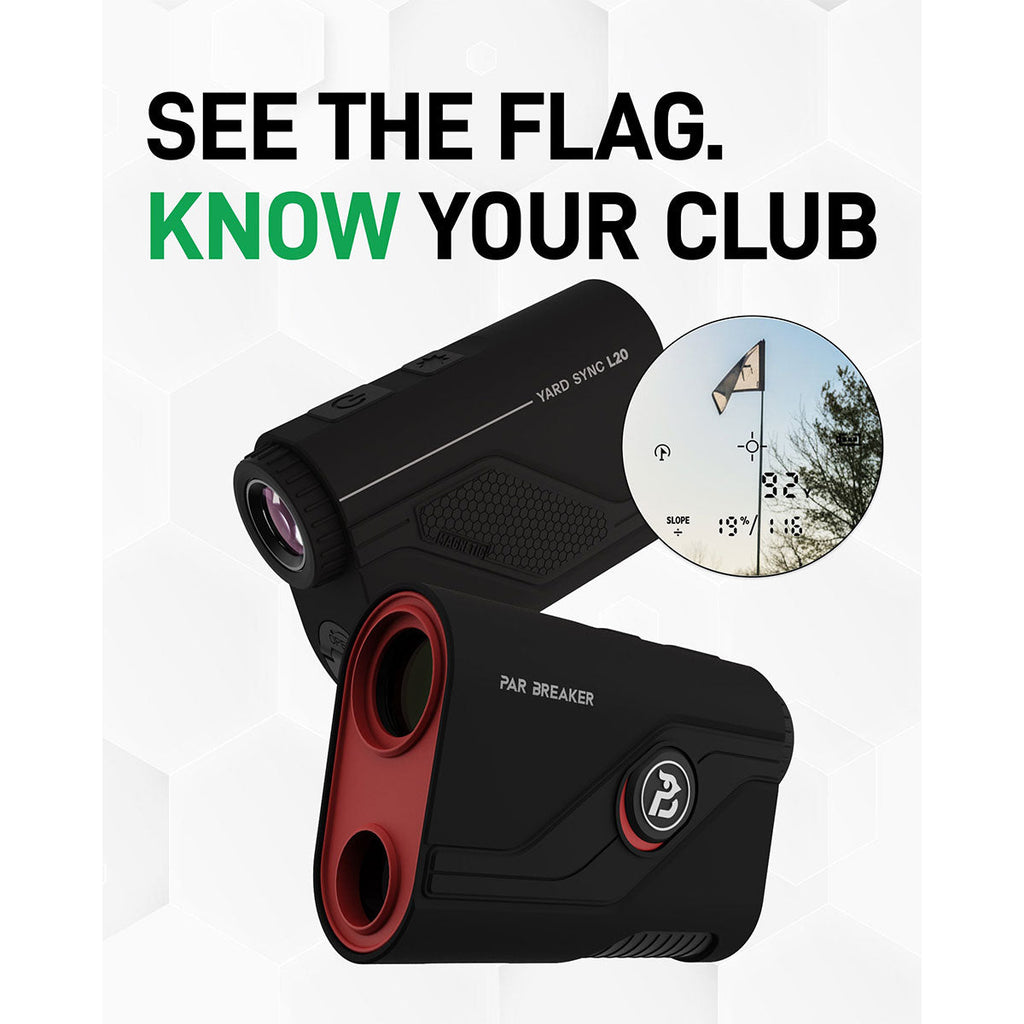 Par Breaker Yard Sync L20 Golf Laser Rangefinder