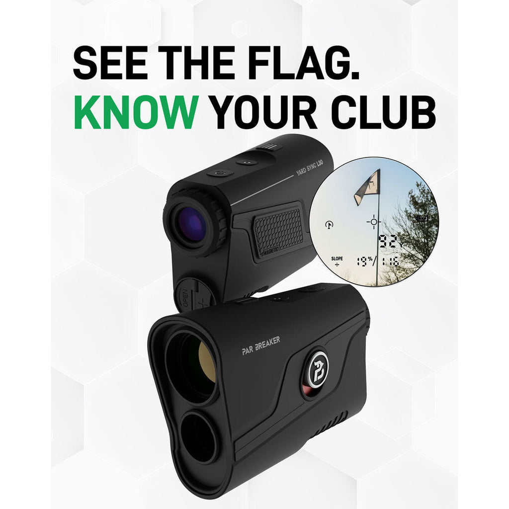 Par Breaker Yard Sync L30 Golf Laser Rangefinder
