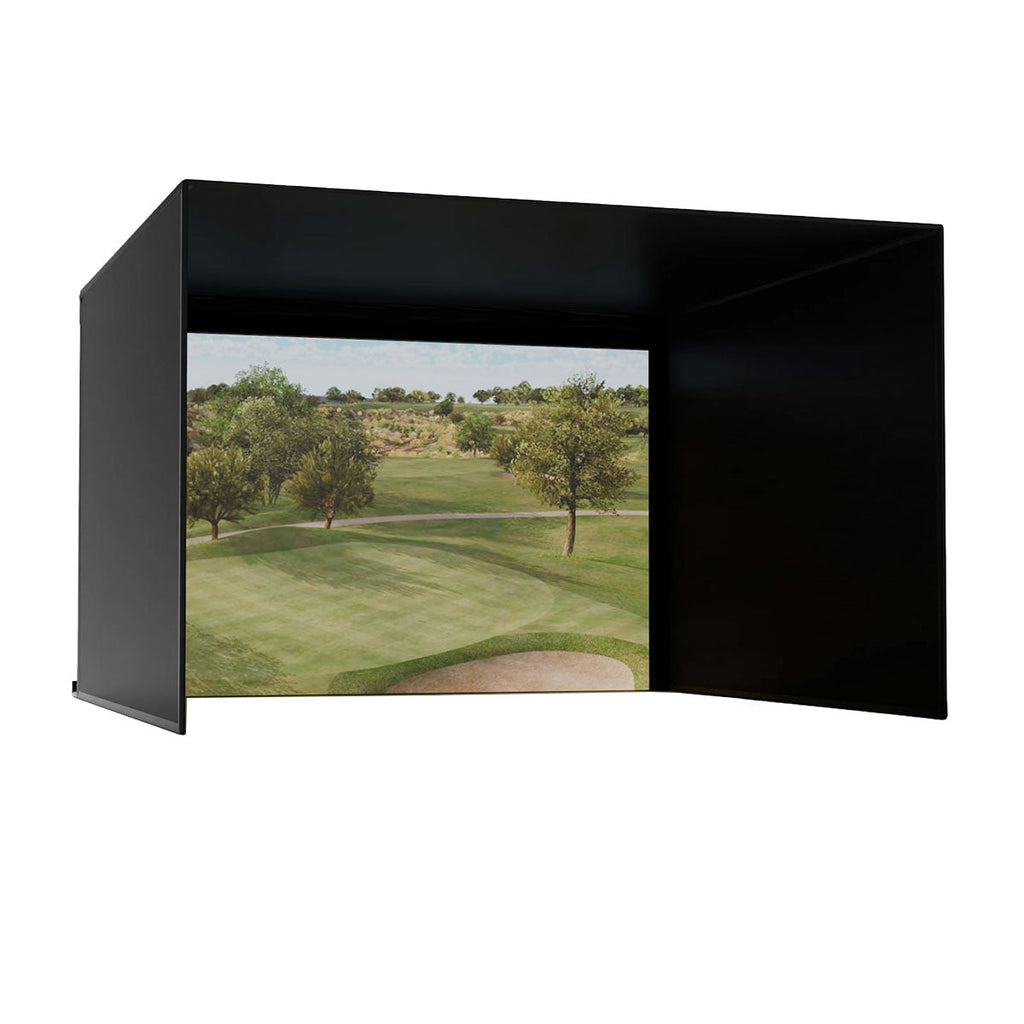 Carl's Place Pro Golf Simulator Enclosure Kit with Impact Screen