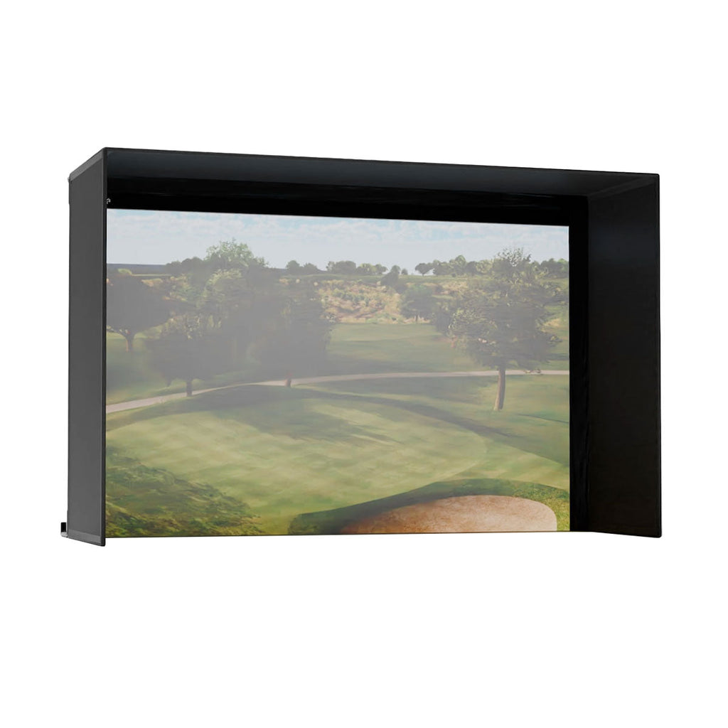 Carl's Place Complete Pro Golf Simulator Enclosure Kit with Impact Screen