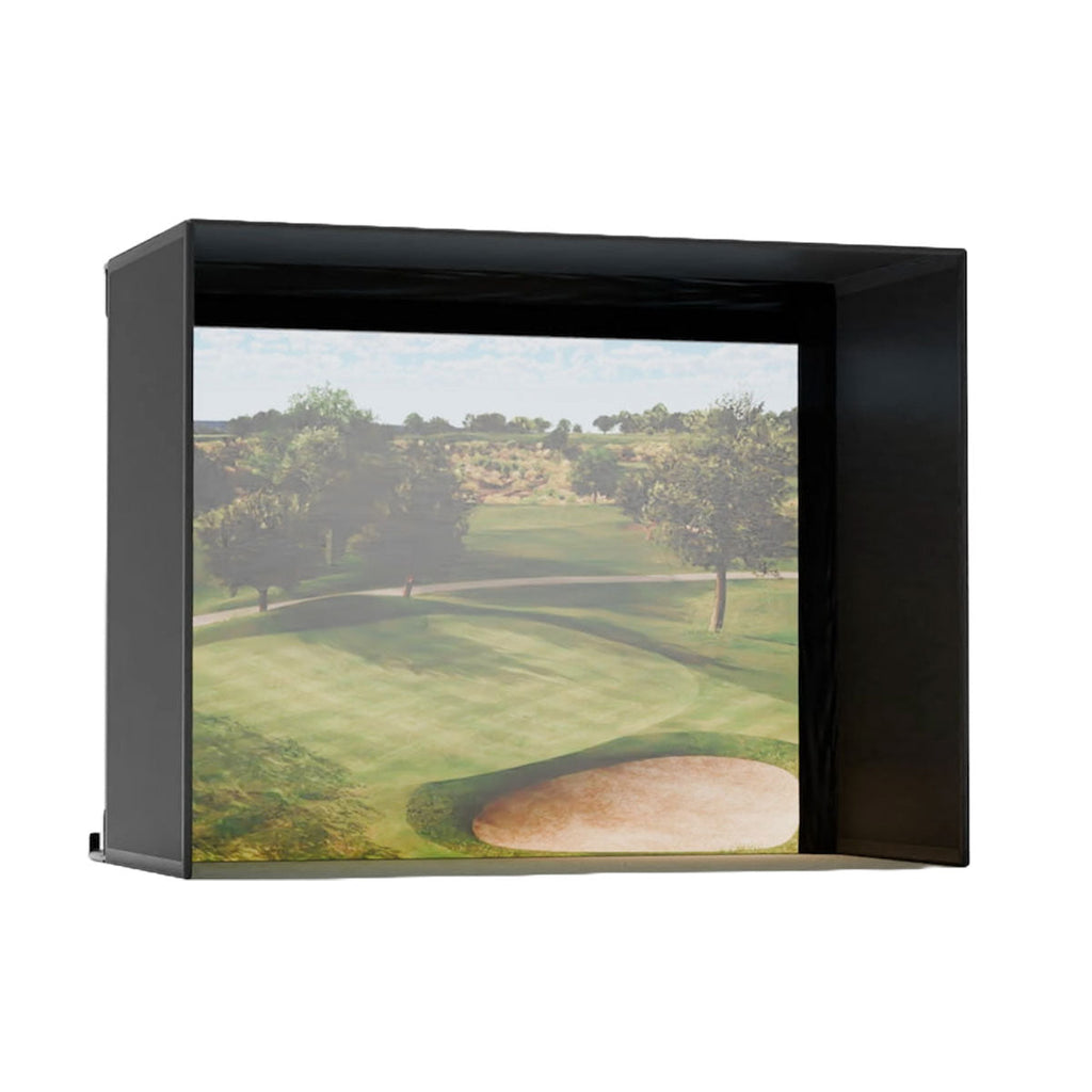 Carl's Place Pro Golf Simulator Enclosure Kit with Impact Screen
