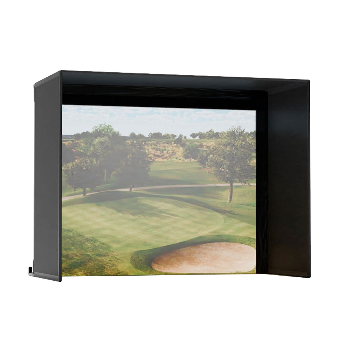 Carl's Place Pro Golf Simulator Enclosure Kit with Impact Screen
