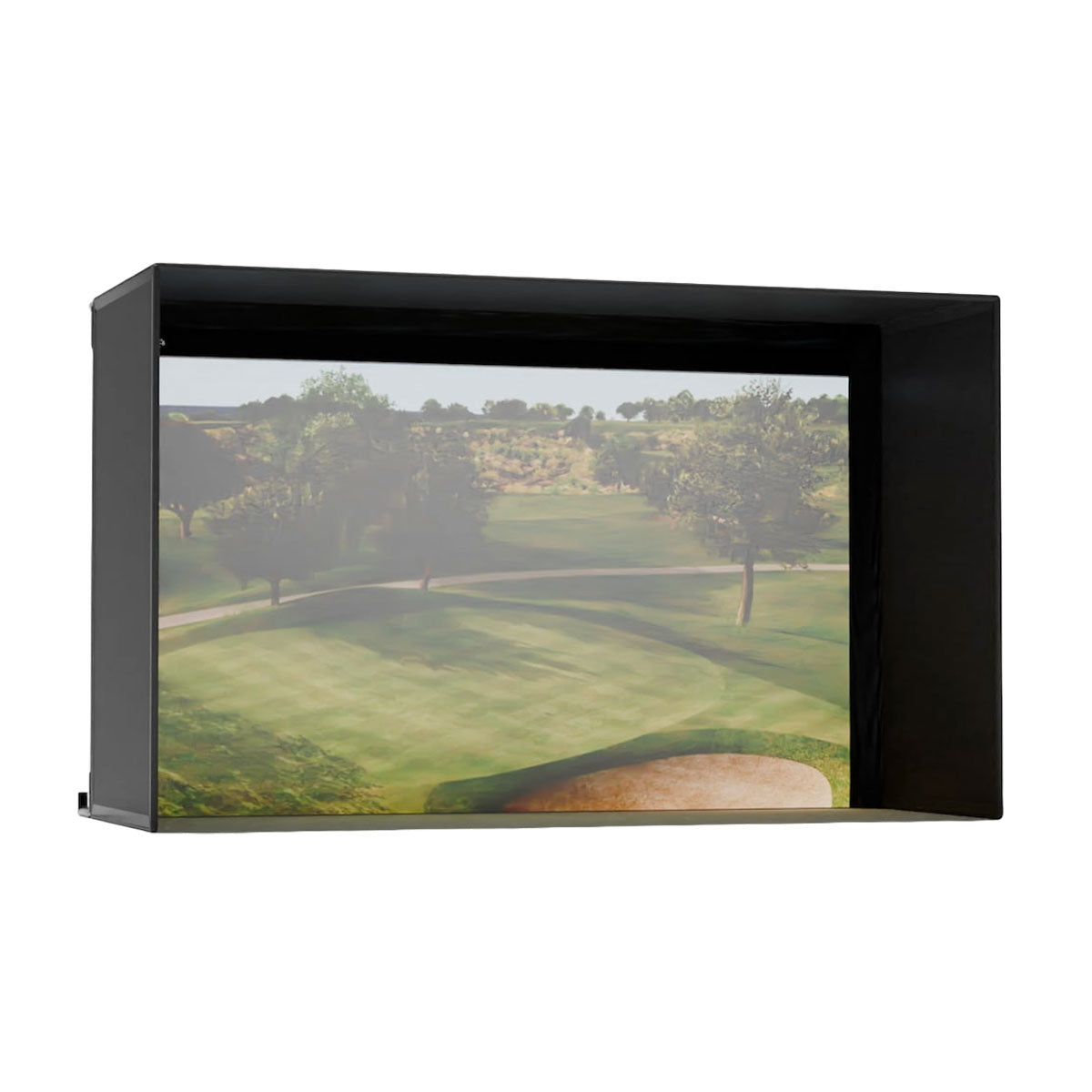 Carl's Place Complete Pro Golf Simulator Enclosure Kit with Impact Screen