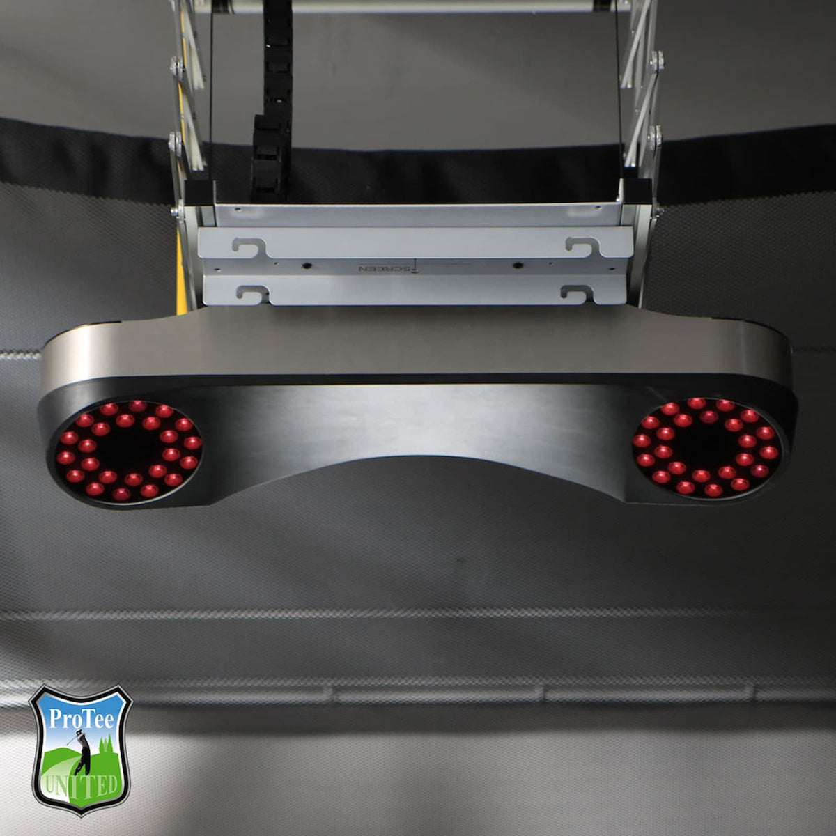 ProTee VX with PlayBetter SimStudio™ ESSENTIALS Package | Golf Simulator Studio with Impact Screen, Enclosure, Hitting Mat, & Projector