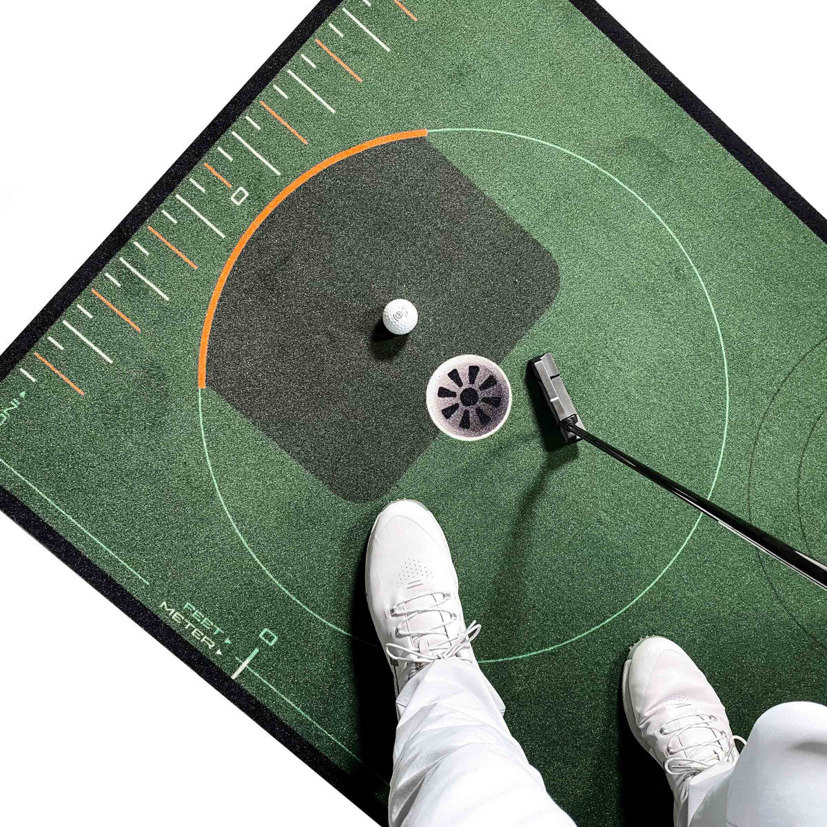 Wellputt Ultimate Fitting Putting Mat 16.4 ft