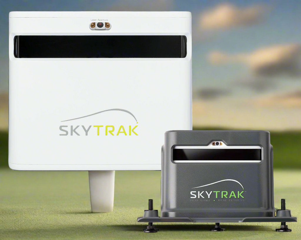 SkyTrak+ Golf Launch Monitor & Simulator with 1-Year FREE Foresight Course Play Package