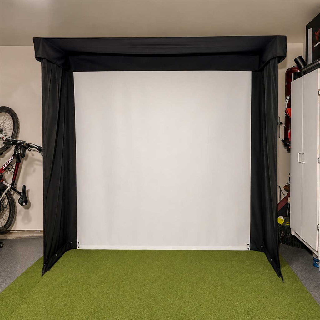 SportScreen Vanish LITE Hybrid-Retractable Golf Studio Enclosure