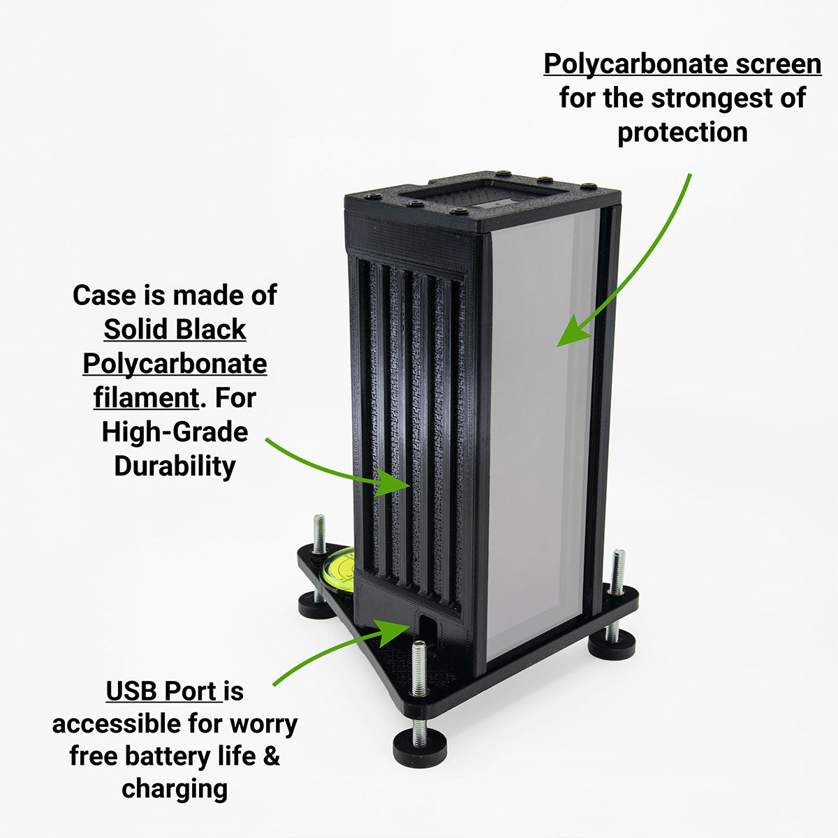 Square Golf Launch Monitor Protective Case