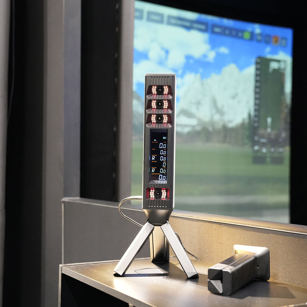 Square Golf Omni with PlayBetter SimStudio™ BYO (Build Your Own) Package – Custom Home Golf Simulator Studio Builder with Impact Screen, Enclosure, Optional Mats, Projector & More