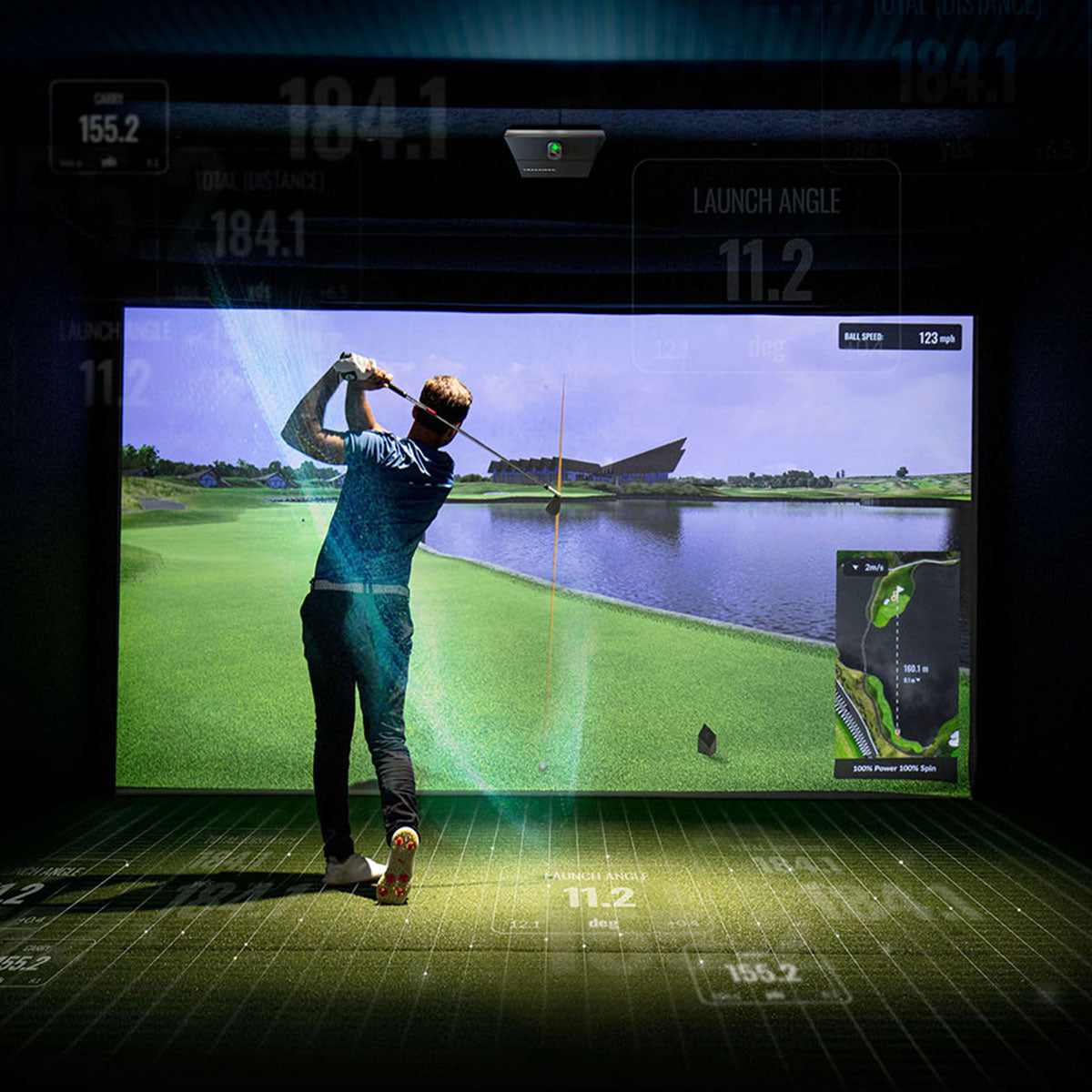 Trackman iO Indoor Golf Launch Monitor