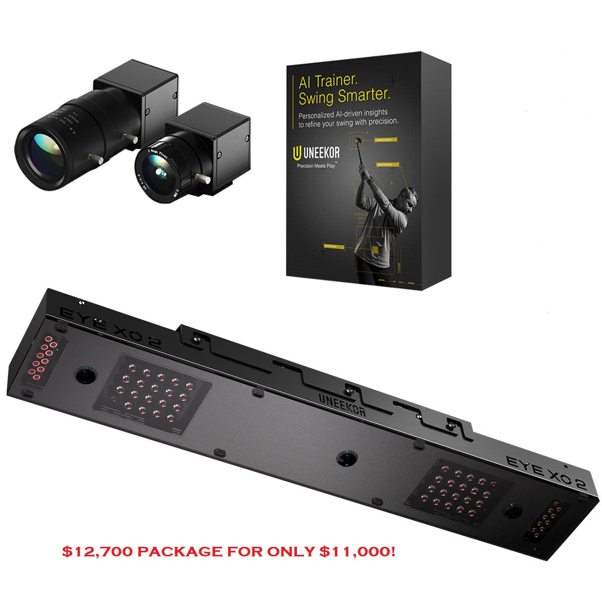 Uneekor EYE XO2 Golf Launch Monitor & Simulator